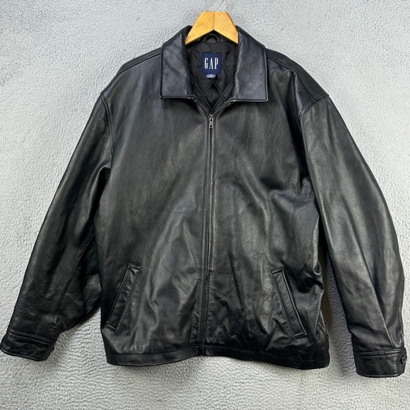 ジャケット・アウター 00s Y2K Old GAP Leather Riders Jacket 00s Y2K Old GAP Leather Riders Jacket